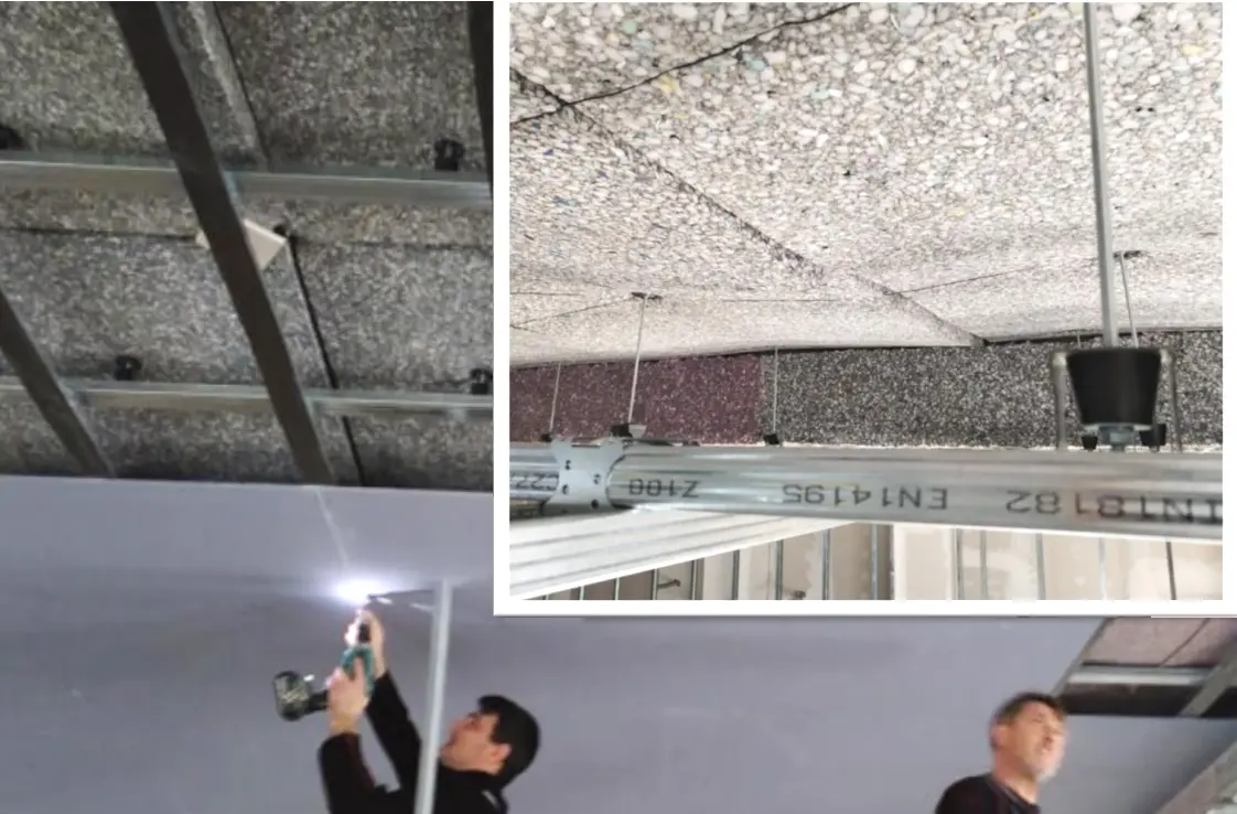 Иведба на спуштен плафон